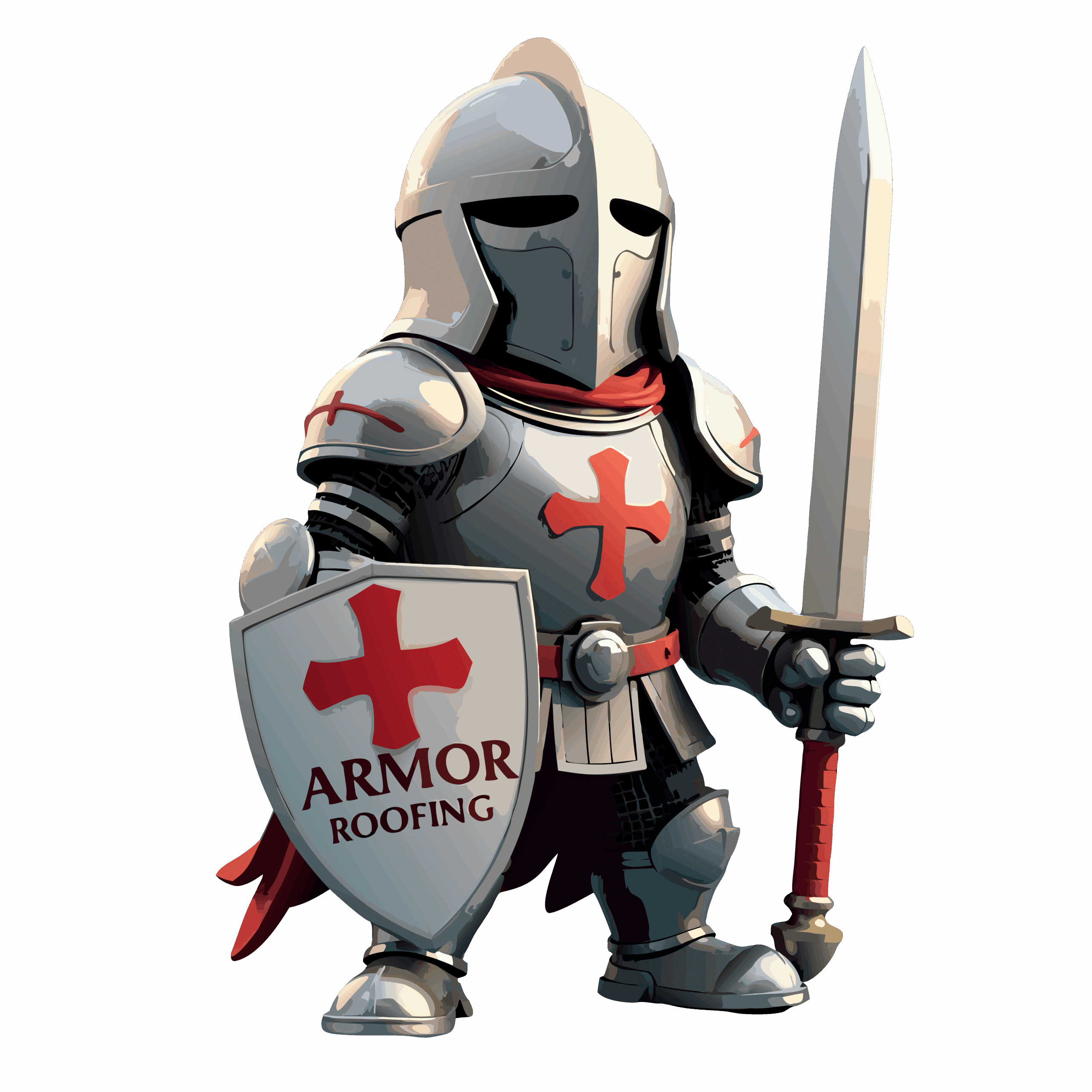 Armor Roofing knight character
